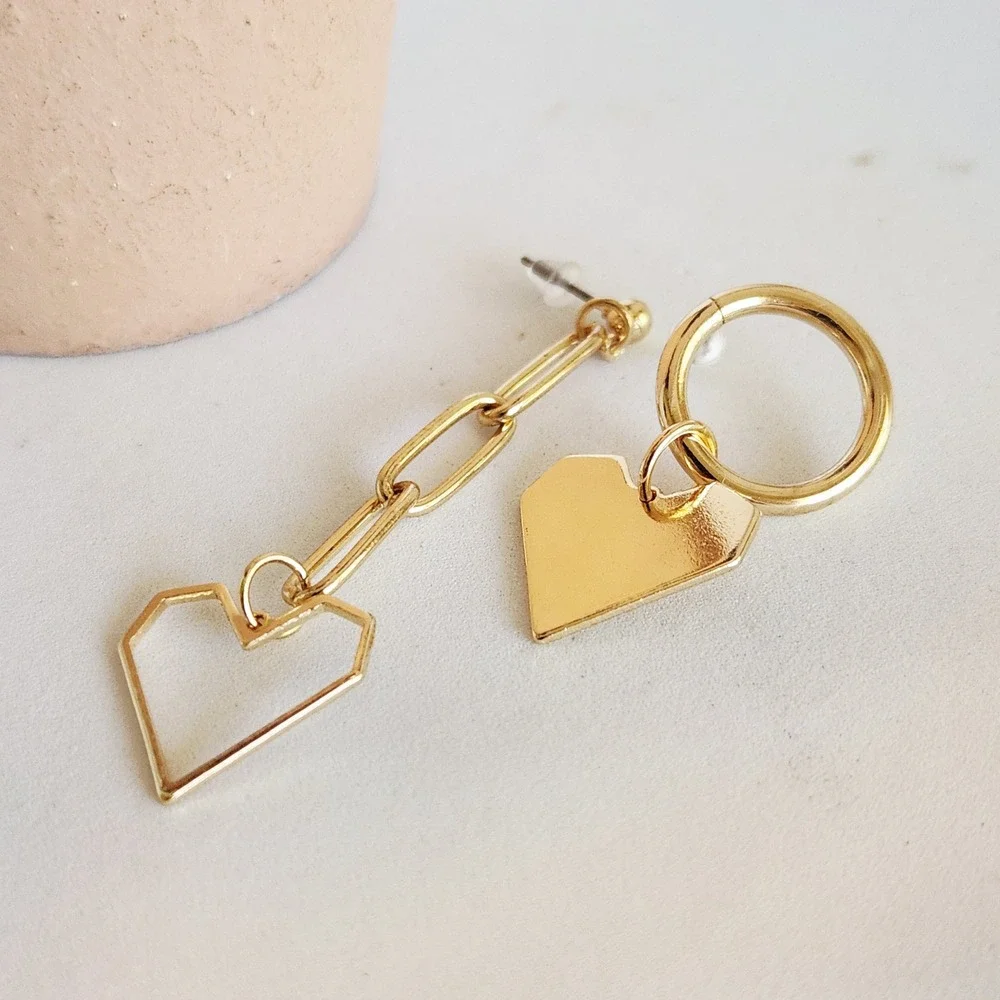 Source Unknown asymmetrical gold